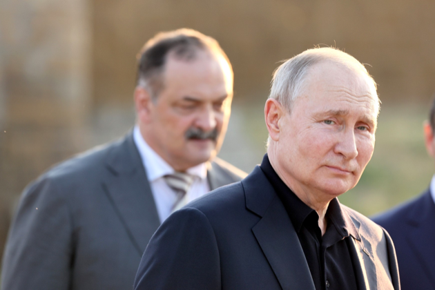 Владимир Путин посетил Дагестан