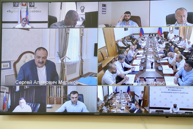 Под руководством Сергея Меликова обсуждены проблемы сферы образования, вопросы подготовки к Единому дню голосования и ликвидации последствий ЧС
