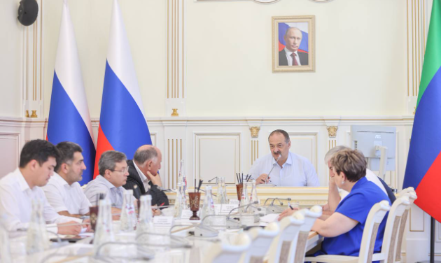 Сергей Меликов провел заседание Координационного штаба по строительству