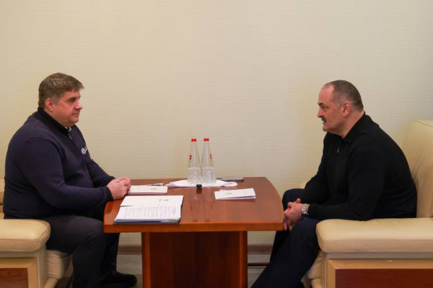 Сергей Меликов встретился с руководителем Федерального дорожного агентства Романом Новиковым
