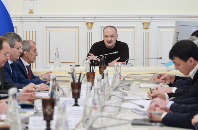 Сергей Меликов провел совещание по вопросам развития Махачкалы