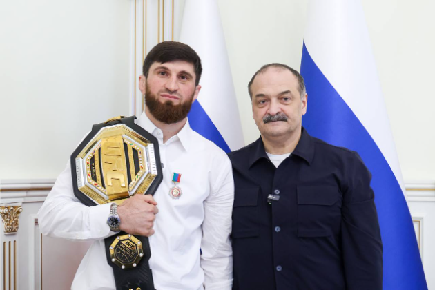 Сергей Меликов встретился с чемпионом UFC Магомедом Анкалаевым