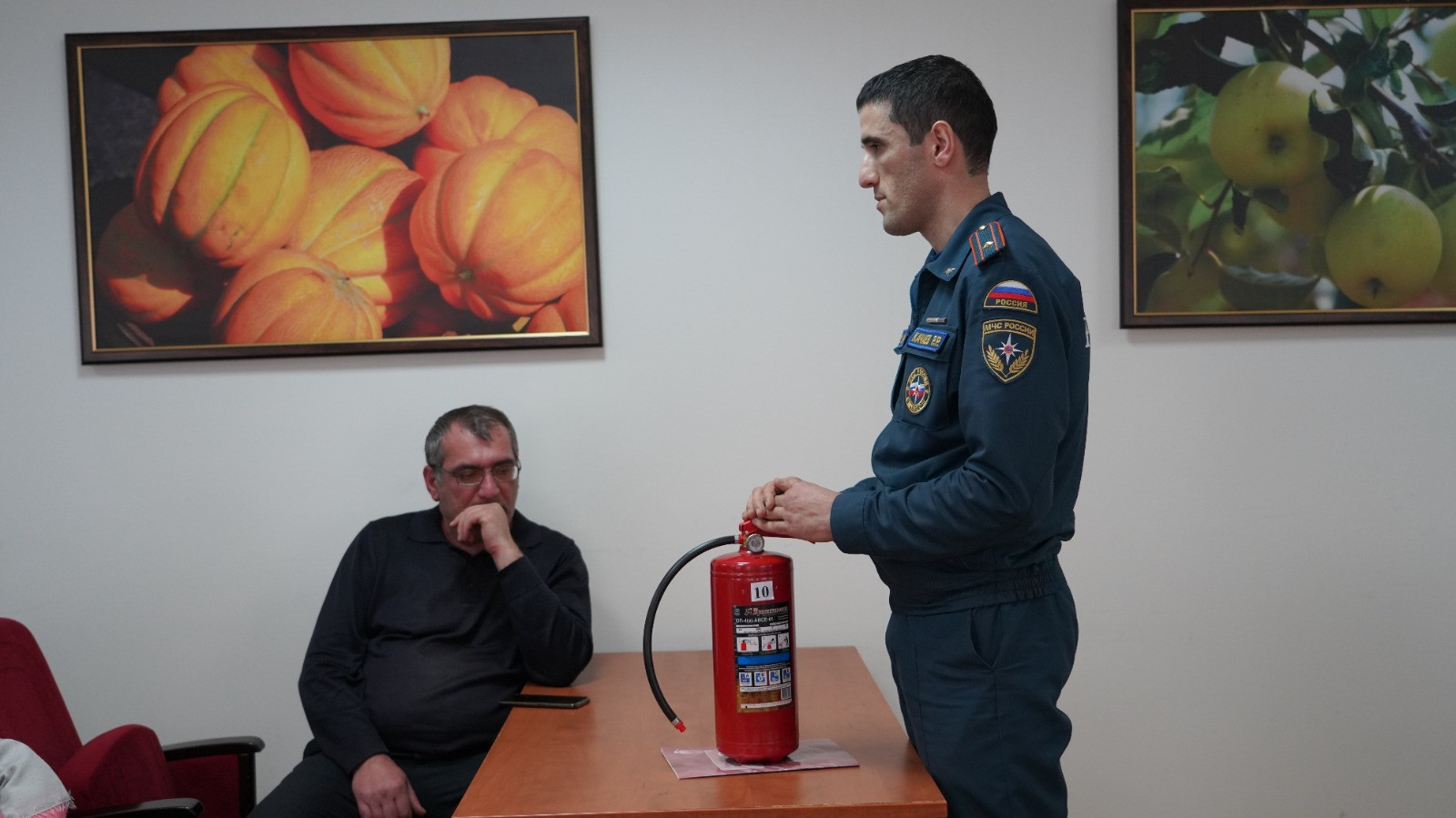 Работникам Минсельхозпрода Дагестана рассказали о мерах пожарной безопасности