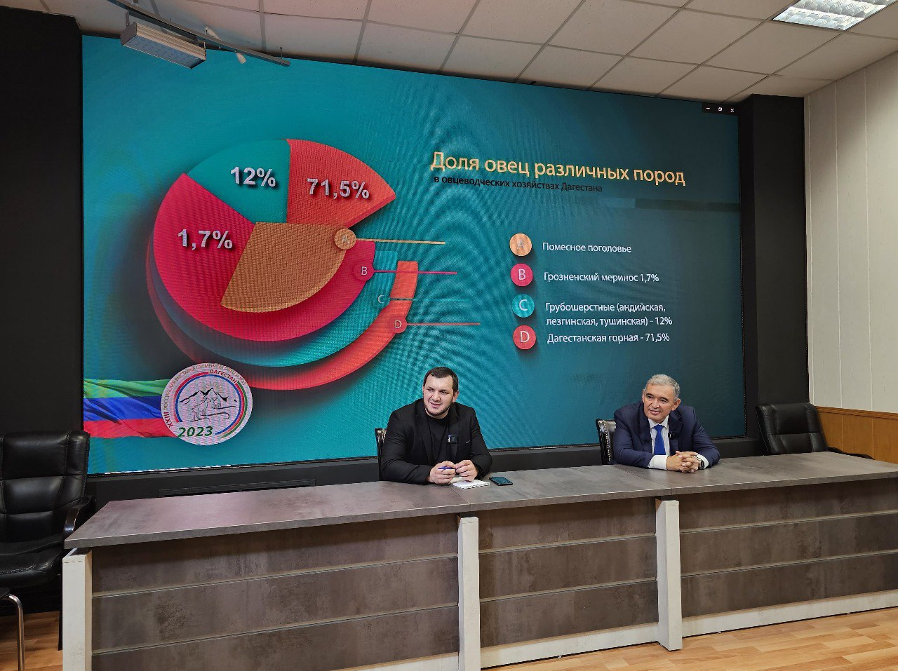 Мухтарбий Аджеков дал пресс-конференцию на площадке РИА «Дагестан»