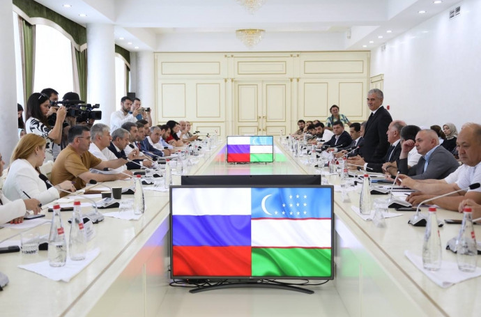 Абдулмуслим Абдулмуслимов и Ботир Зарипов провели совместную встречу бизнес-сообществ Дагестана и Узбекистана